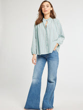 Francesca Top- Seaglass Stripe