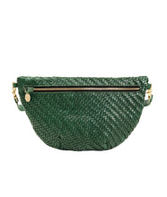 Grande Fanny- Evergreen Woven Zig Zag