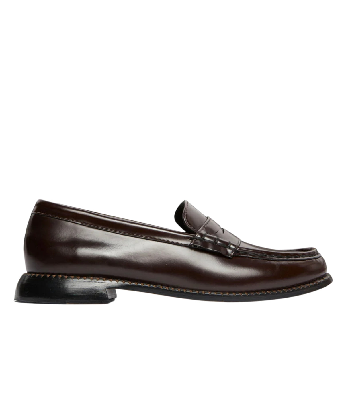 Elba Penny Loafer- Espresso Spazzolato