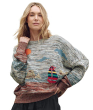 The Boating Pullover- Sea Breeze Multi