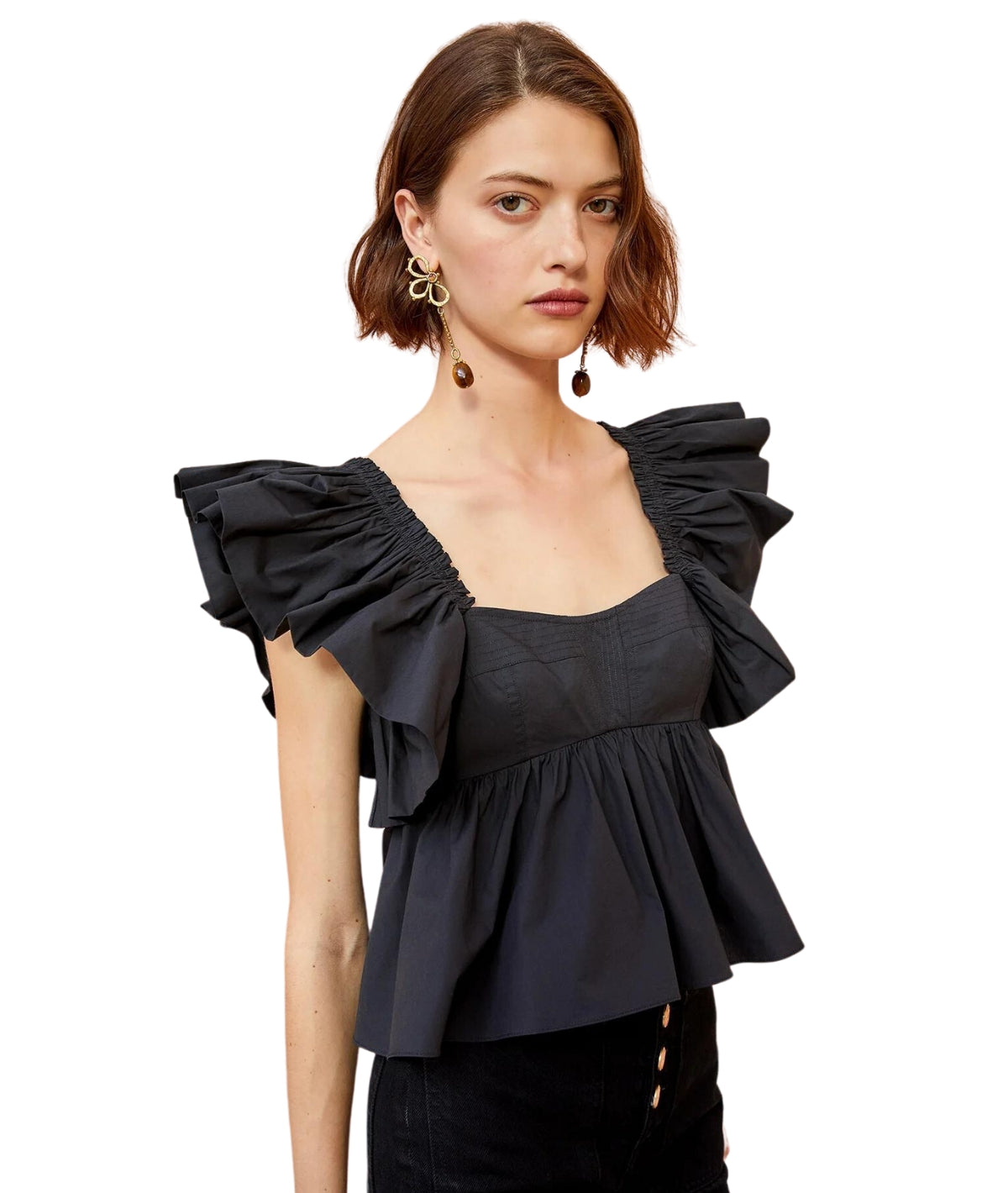 Romi Top- Noir