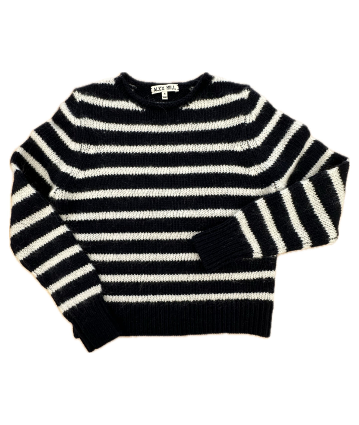 Jaime Striped Sweater- Navy/Ivory