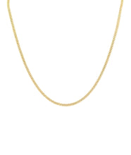 Ashlee Herringbone Chain Necklace- Gold