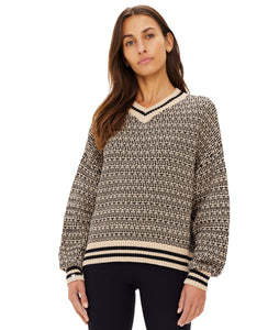 Castilla Millie Knit Sweater- Abstract