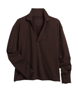 Patrick Popover Henley-  Irish Chocolate