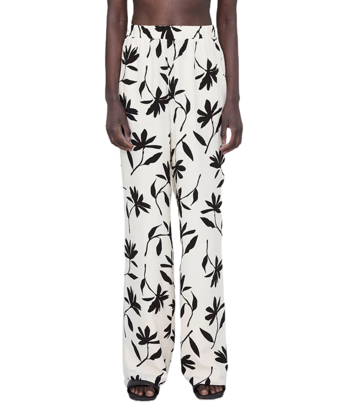 Owen Pant- Ivory Daisy Print