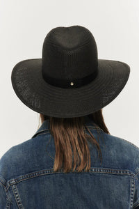 Simone Hat-  Black