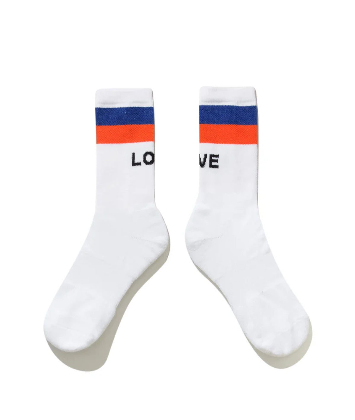 The Women's Love Socks- White