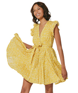 Zia Mini Dress- Cassia