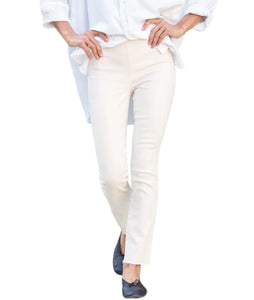 Derry Illusion Pull-On Pant- Antique White