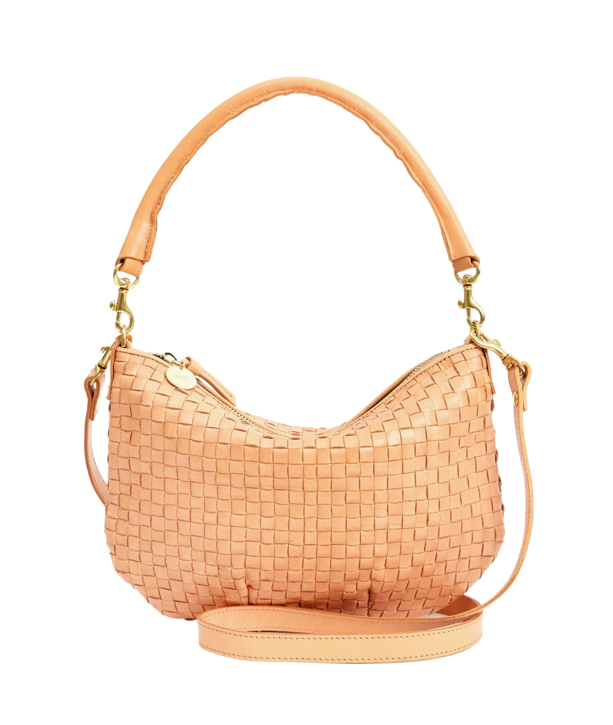 Petit Moyen- Bisque Woven Checker