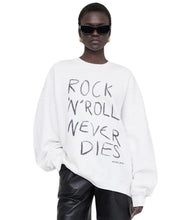 Miles Sweatshirt Rock N Roll- Ivory