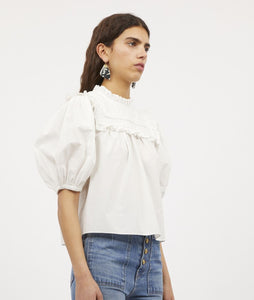 Adeline Top- Pristine