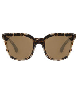 Camille 64 Sunglasses- White Tortoise