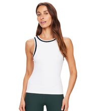 Kirsty Rib Tank Top- White