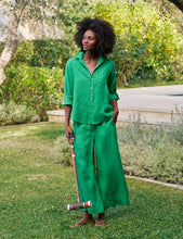 Tuscany Linen Getaway Set- Kelly Green