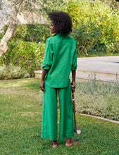 Tuscany Linen Getaway Set- Kelly Green