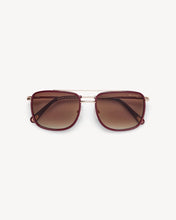 Amelia Sunglasses- Oxblood