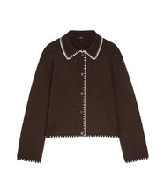 Rayleen Sweater- Brown/ Ivory