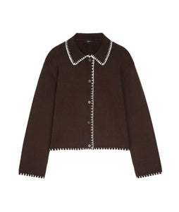 Rayleen Sweater- Brown/ Ivory