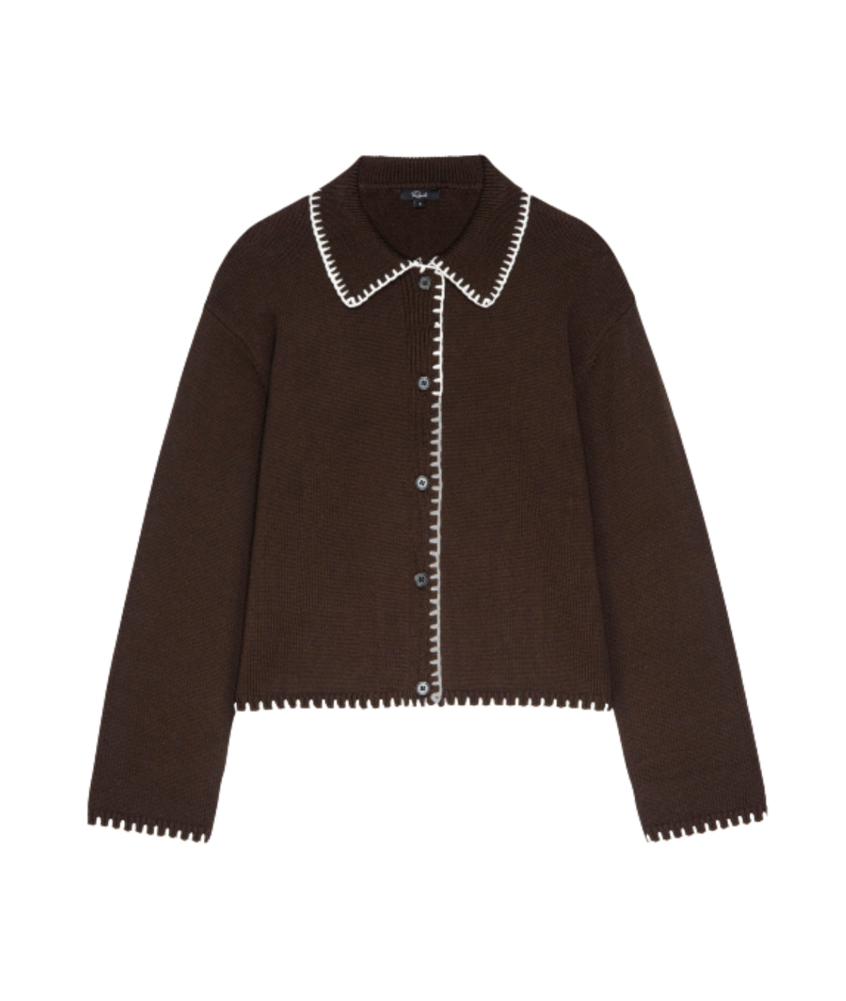Rayleen Sweater- Brown/ Ivory