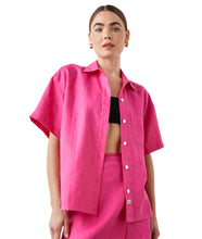 Mackinley Shirt- Raspberry