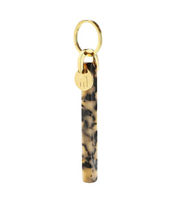 Bar Keychain- Blonde Tortoise