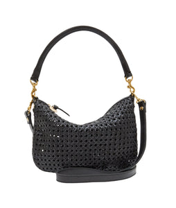 Petit Moyen Messenger- Black Rattan