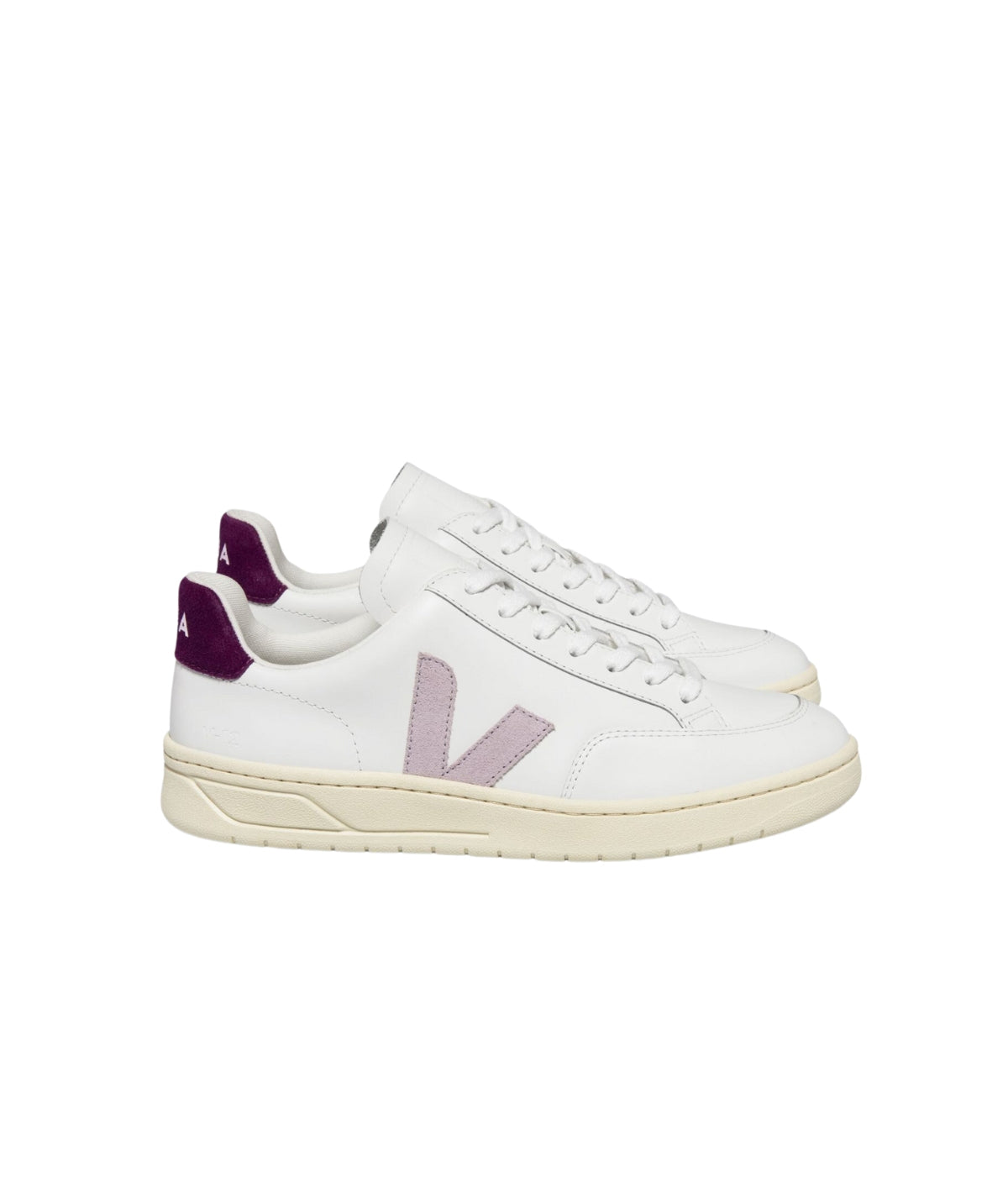 V-12- Extra White/ Parme Magenta