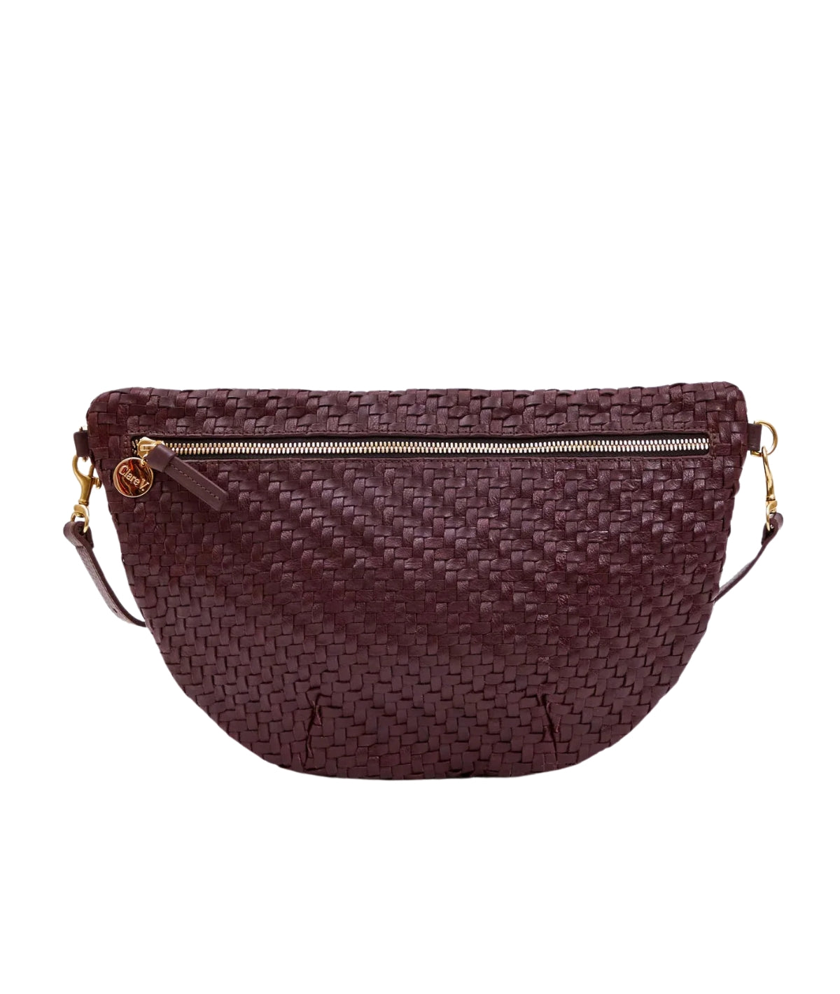 Grande Fanny- Plum Woven Zig-Zag