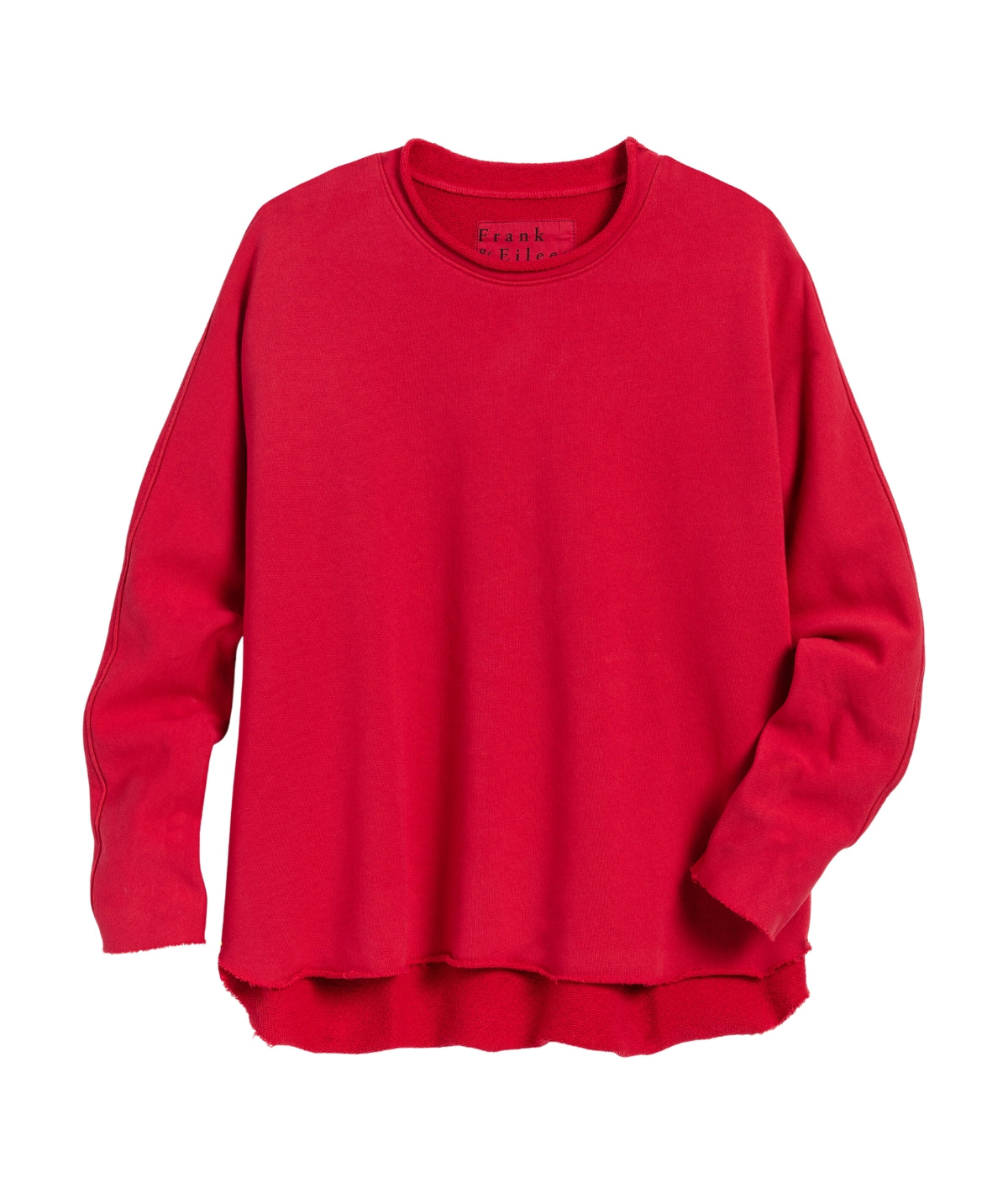 Anna Long-Sleeve Capelet- Double Decker Red