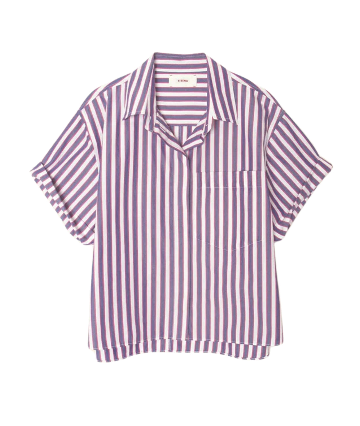 Drake Shirt- Blue Rose