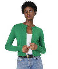 Cosysoft Slim Cardigan- Green Tambourine