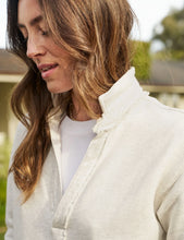 Patrick Popover Henley- Light Heather Gray
