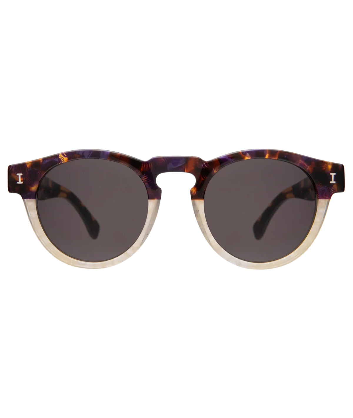 Leonard Sunglasses- Rum Raisin/ Bone