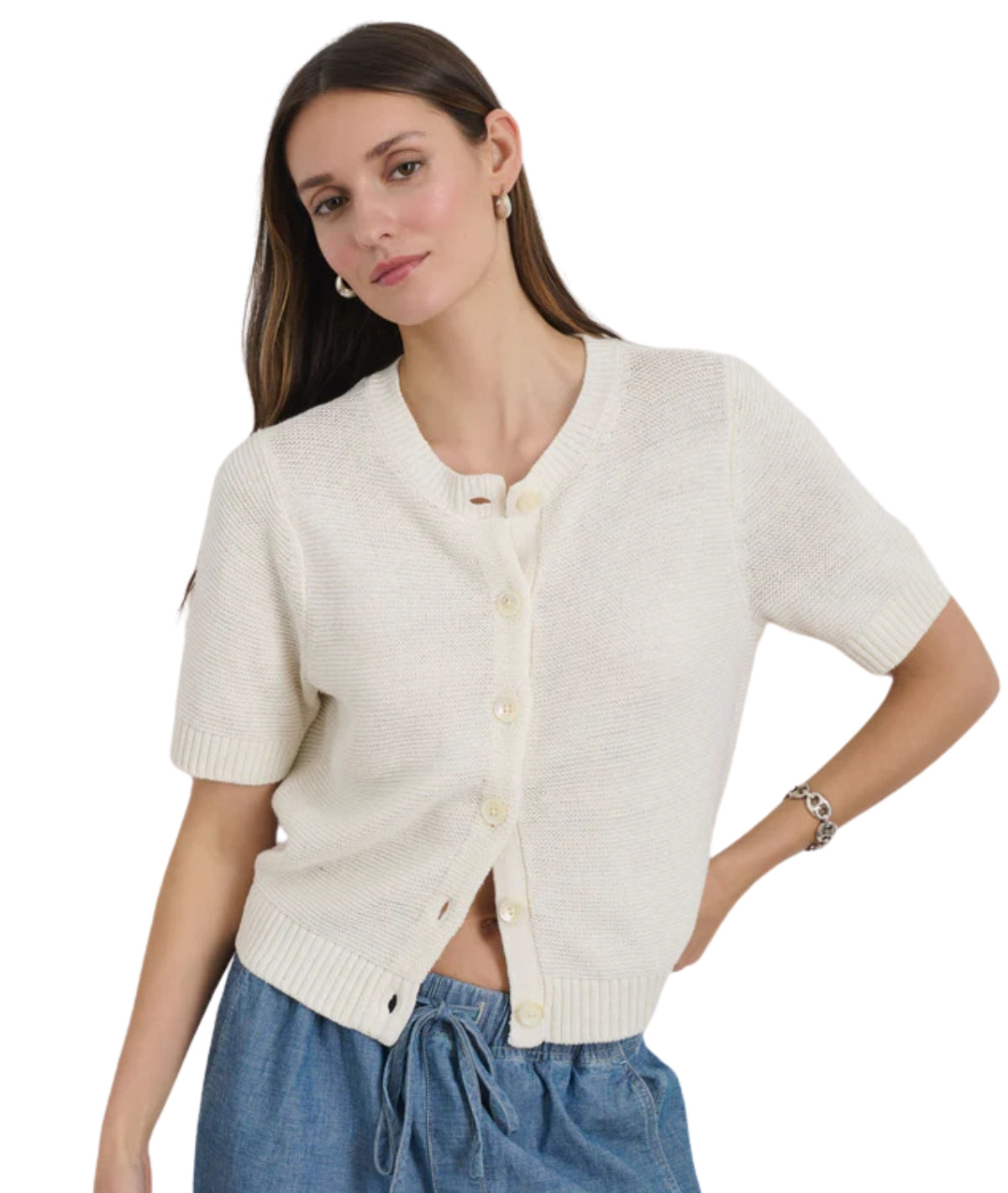 Elle Sweater- Off White