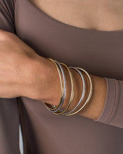 Dane Bangle Set- Two Tone 5 Pk