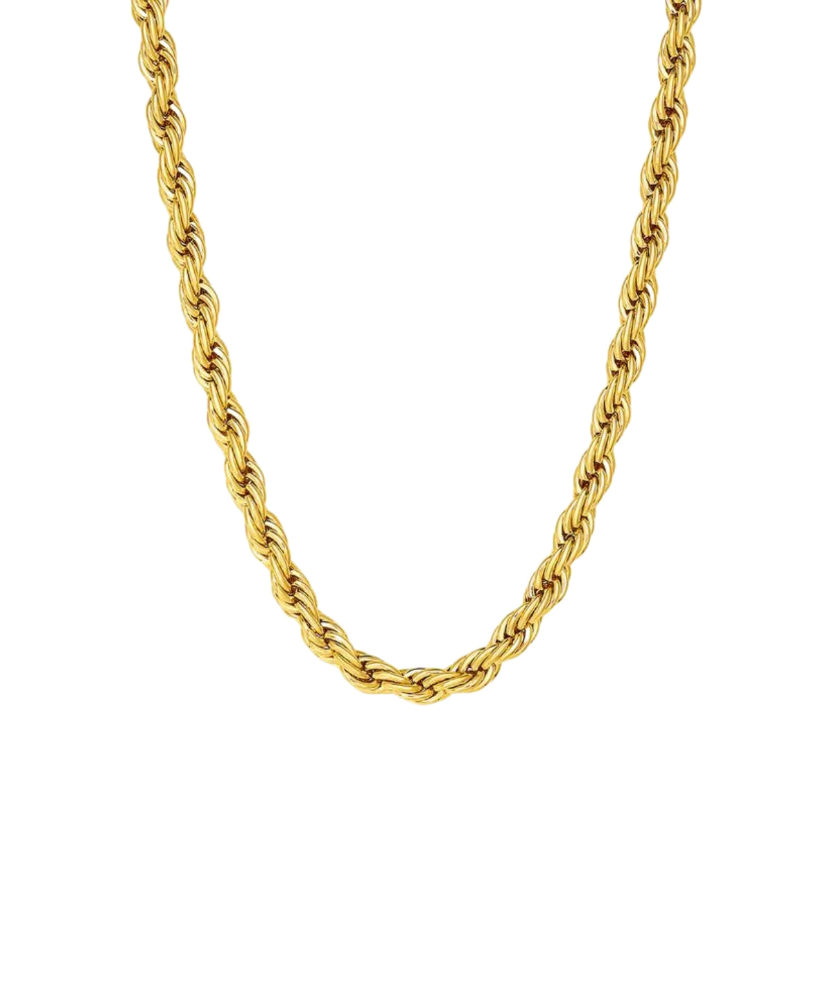 Bowie Rope Necklace- 14K Gold Plated