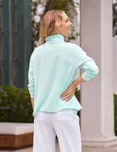 Patrick Popover Henley- Dewberry Mineral Wash