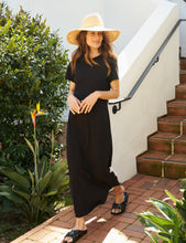 Harper Perfect Tee Maxi Dress- Black