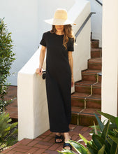 Harper Perfect Tee Maxi Dress- Black