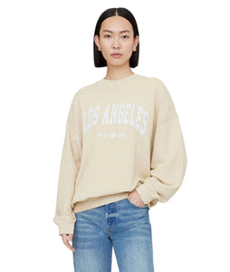 Jaci Sweatshirt University Los Angeles- Washed Faded Yellow