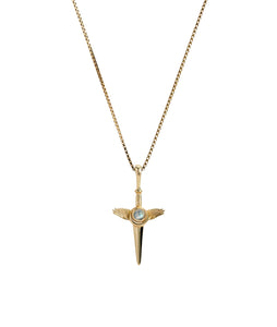 Mini Flying Dagger Necklace