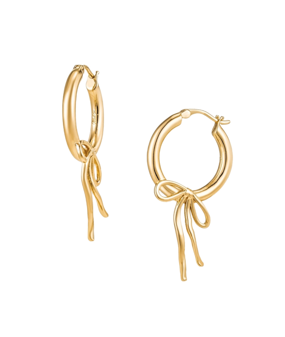 Lisette Bow Hoops
