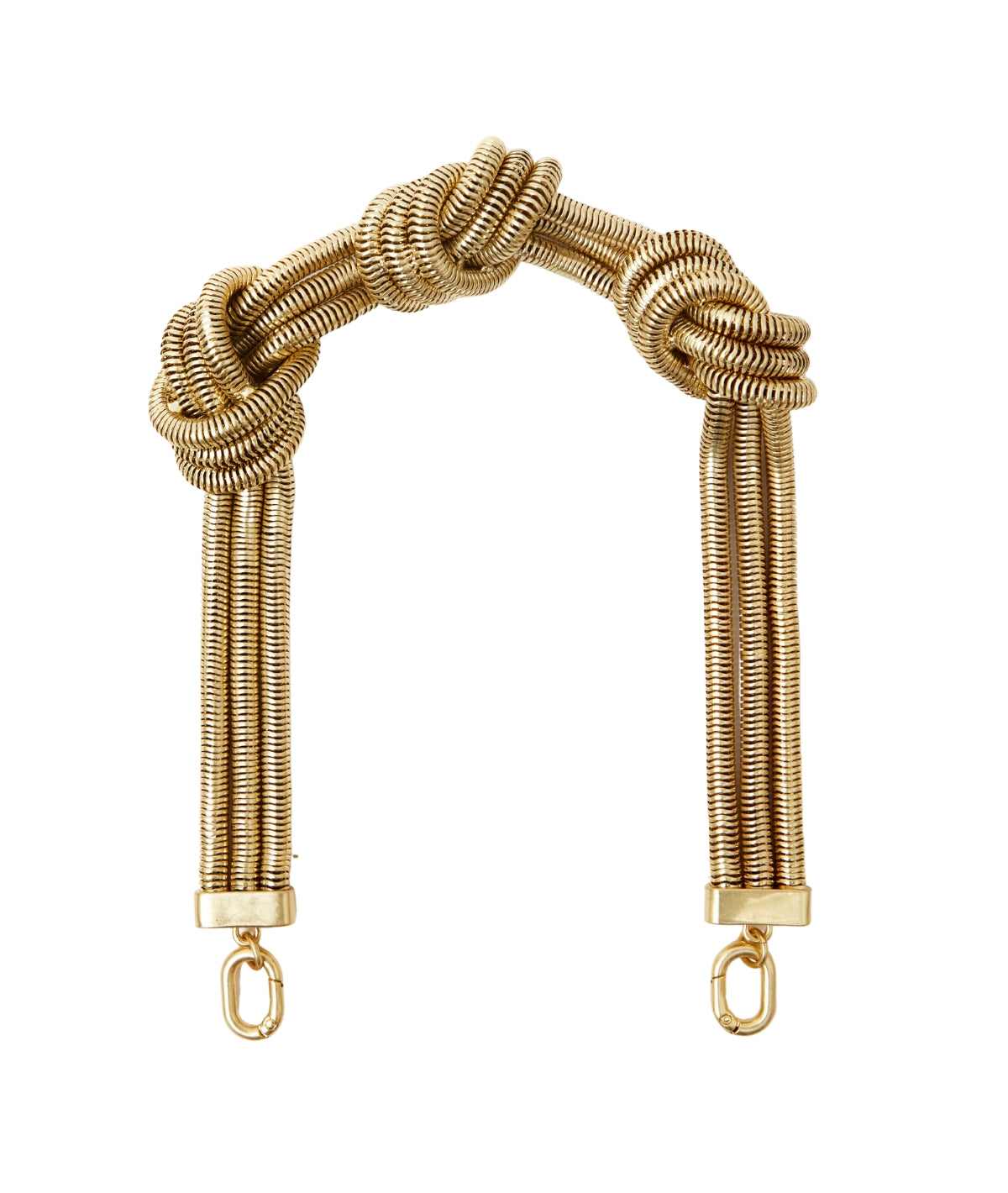 Chain Knot Collar- Vintage Gold