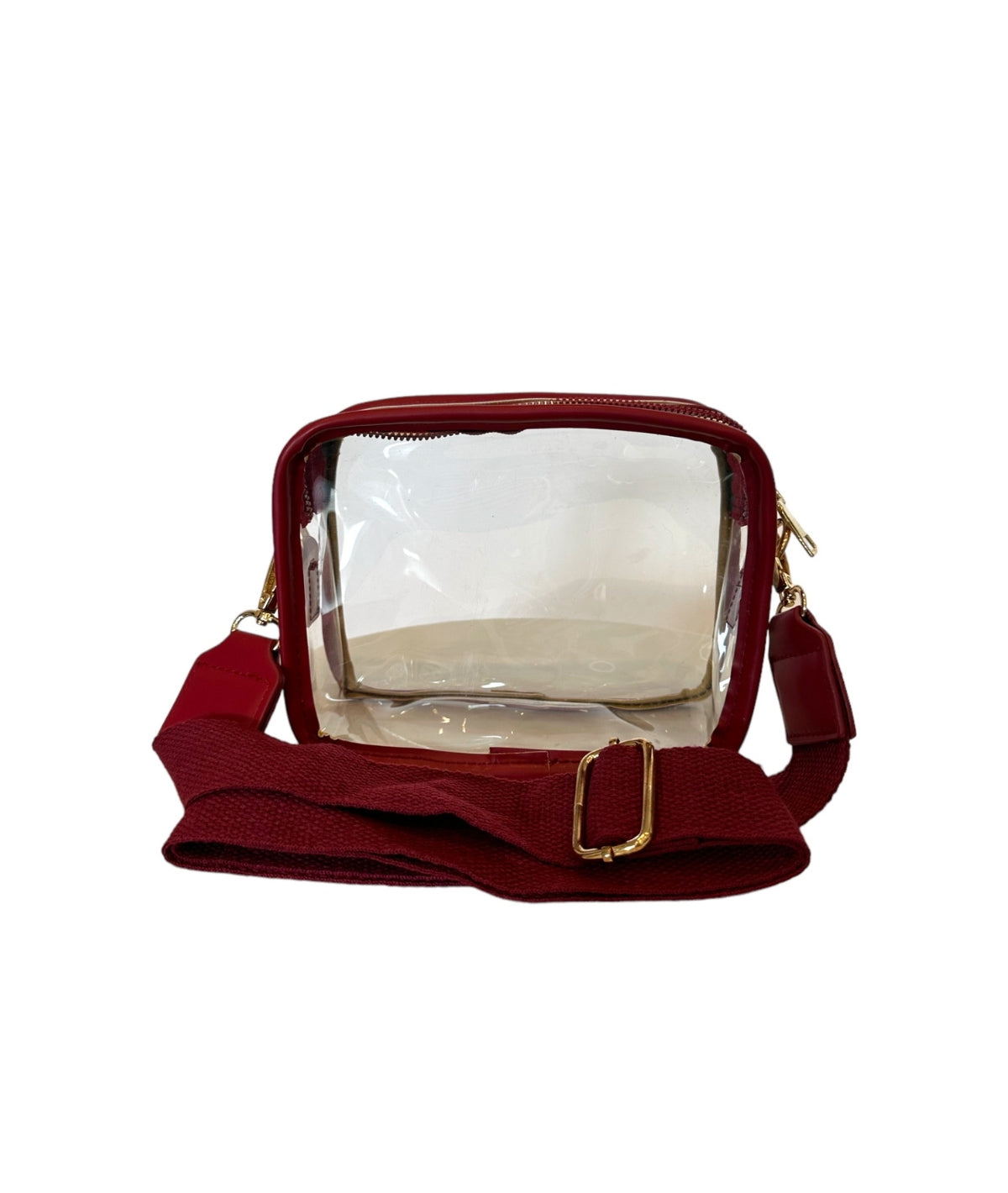Gameday Stadium Clear Bag- Red