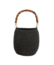 Pot De Miel W/ Bamboo Handle- Black