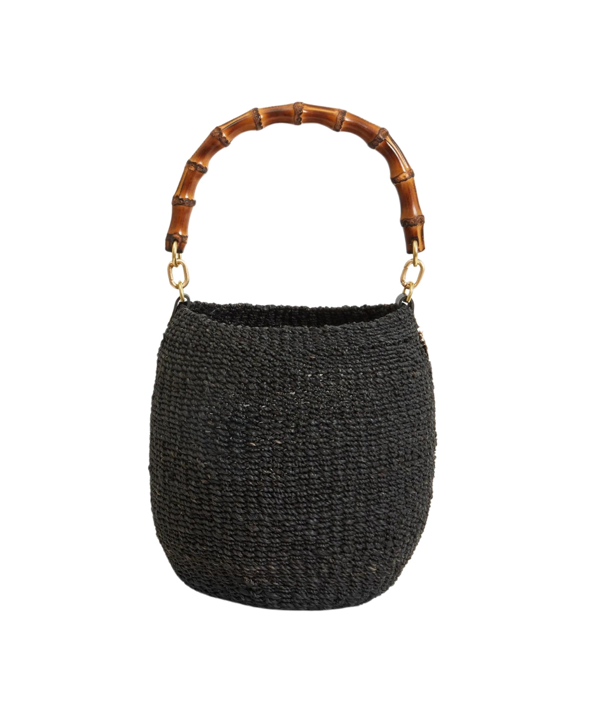 Pot De Miel W/ Bamboo Handle- Black