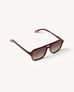 Jane Sunglasses- Oxblood