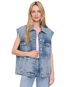 Rory Vest-Summer Indigo Vintage Blue